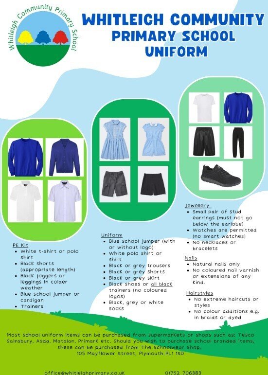 Pictures of the school uniform